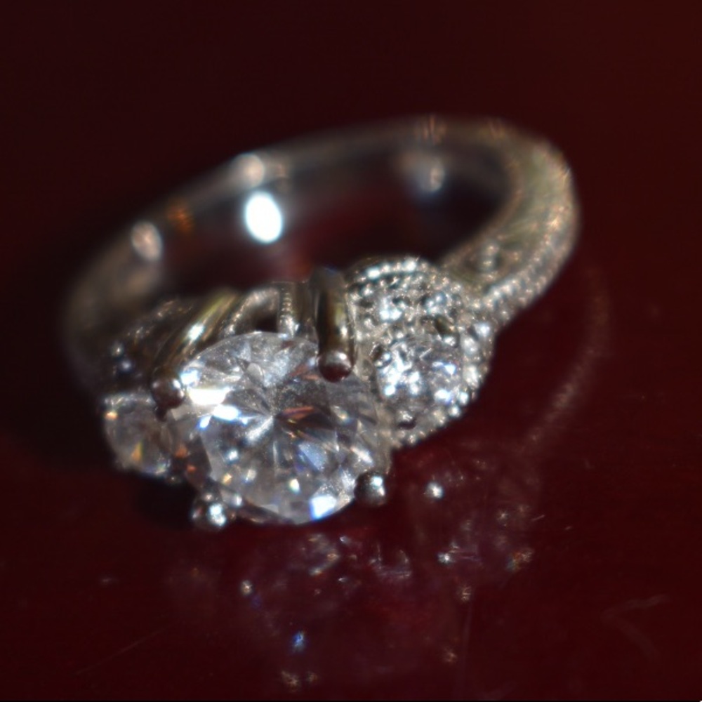 Sterling silver 925 vintage ring women 6.5